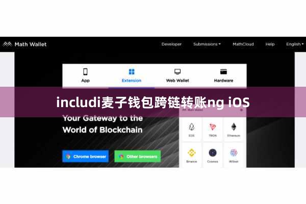 includi麦子钱包跨链转账ng iOS