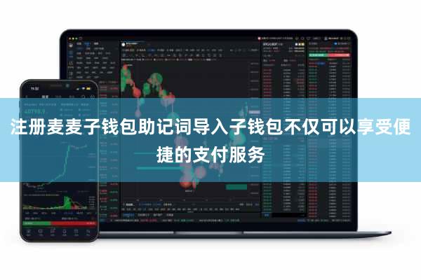 注册麦麦子钱包助记词导入子钱包不仅可以享受便捷的支付服务
