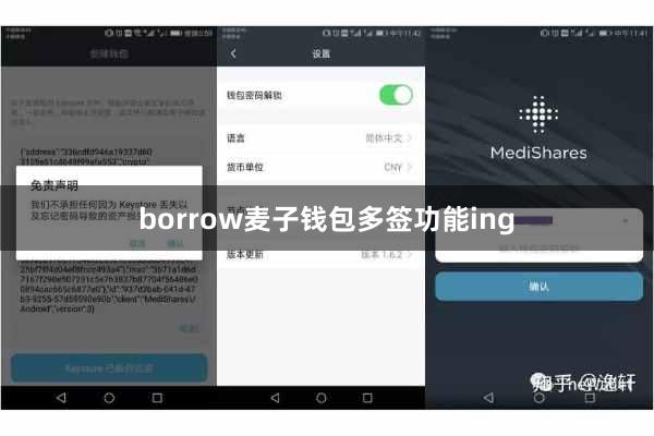borrow麦子钱包多签功能ing