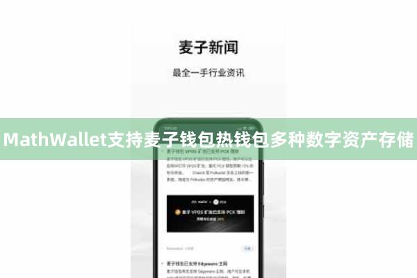 MathWallet支持麦子钱包热钱包多种数字资产存储