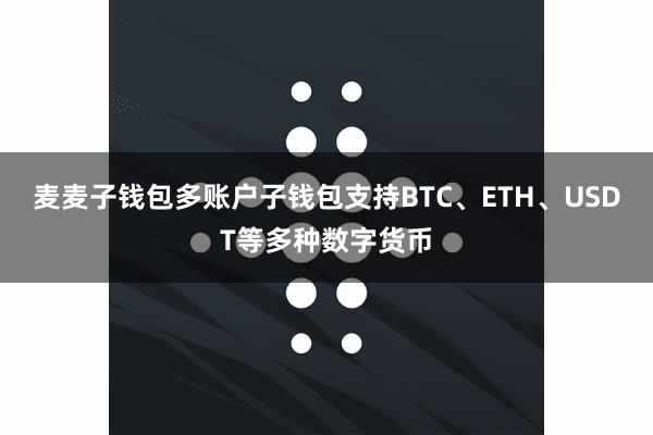 麦麦子钱包多账户子钱包支持BTC、ETH、USDT等多种数字货币