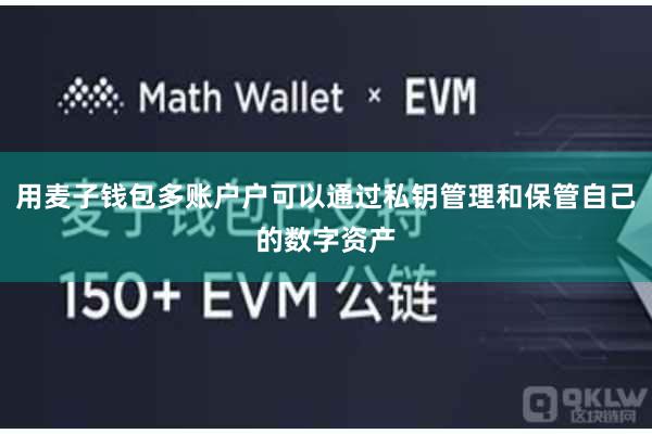 用麦子钱包多账户户可以通过私钥管理和保管自己的数字资产
