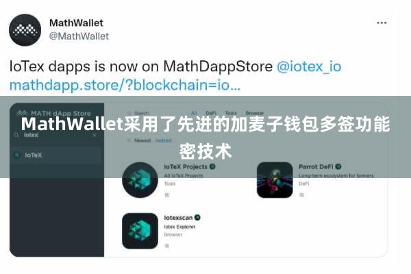 MathWallet采用了先进的加麦子钱包多签功能密技术